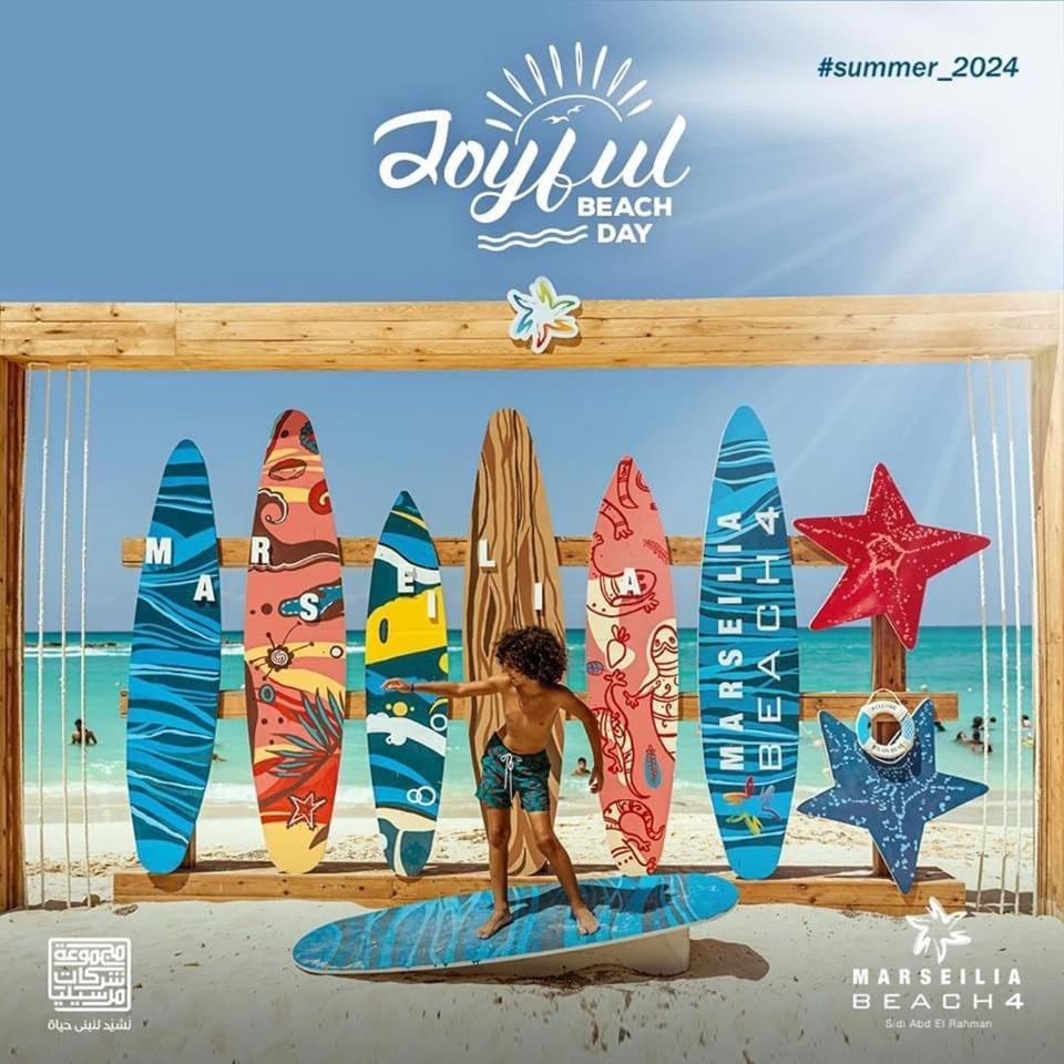 Marseilia Beach 4 - Families Only El Alamein Bagian luar foto